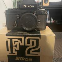 nikon F 2 AS Black con scatola