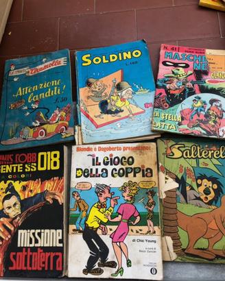 18 Fumetti Dennis Cobb Agente, Soldino, Tiramolla