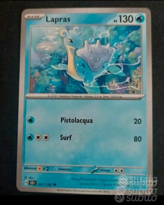 Pokemon Lapras 031/142