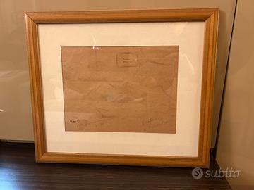 Quadro di De Pisis con autentica