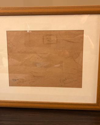 Quadro di De Pisis con autentica