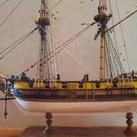 modellino nave antica