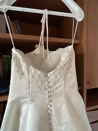 Abito da sposa color avorio stupendo