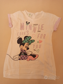 T-shirt bimba minnie Disney tg. 12 mesi
