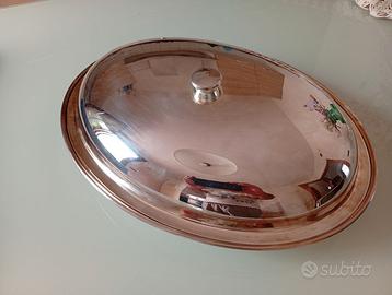 Legumiera risottiera vassoio Calegaro Silver Plate