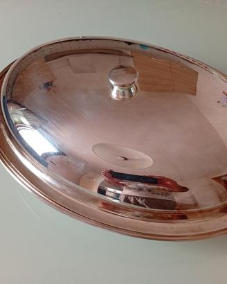 Legumiera risottiera vassoio Calegaro Silver Plate