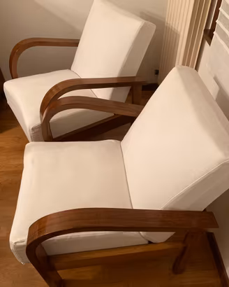Coppia poltrone art deco’