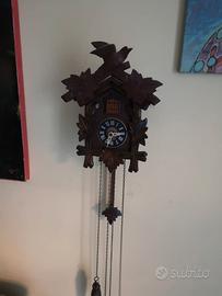 Splendido orologio a cucù meccanico