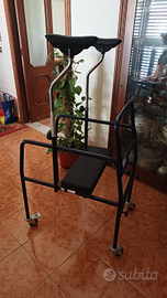 Deambulatore ascellare smontabile
