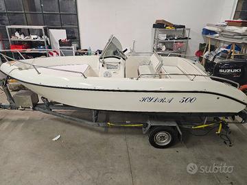 Titolo Barca a motore Hydra 500 con Suzuki 4T