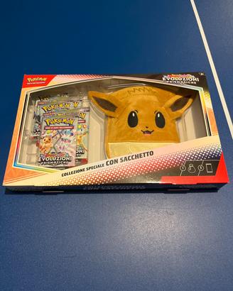 Pokemon evoluzioni prismatiche con sacchetto