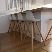 5 sgabelli da bancone cucina.