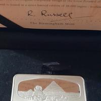 Lingotto argento 800 Wonders of the World