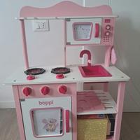 Cucina in Legno Giocattolo per Bambini