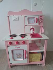 Cucina in Legno Giocattolo per Bambini