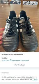Scarpe calcio copa mundial