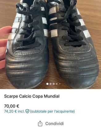 Scarpe calcio copa mundial
