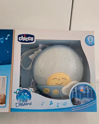 Chicco First Dreams azzurro-proiettore da lettino