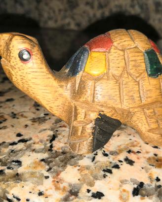 Tartaruga in legno