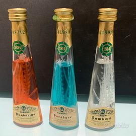 3 bottigliette mignon vintage Casoni anni 70.