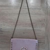 Borsetta vellutata rosa