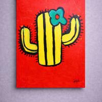 quadro opera arte colori vivaci