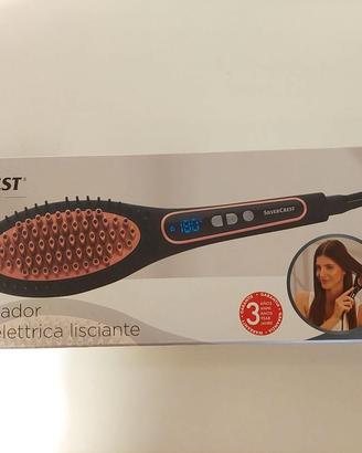 Spazzola elettrica lisciante piastra capelli 