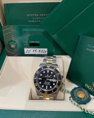 Rolex Submariner Date 126613LN Acciaio e Oro 2021