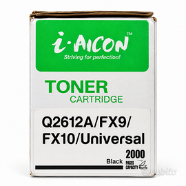 Toner Nero Compatibile HP 12A Q2612A LaserJet 1010