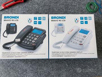 BUNDLE 2 PEZZI TELEFONO BRONDI BRAVO 90 LCD