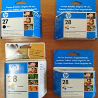 HP CARTUCCE ORIGINALI 1x C8727AE + 3x C8728AE