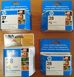 HP CARTUCCE ORIGINALI 1x C8727AE + 3x C8728AE