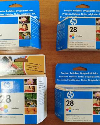 HP CARTUCCE ORIGINALI 1x C8727AE + 3x C8728AE
