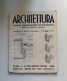 Rivista Architettura Fascista - Maggio 1940