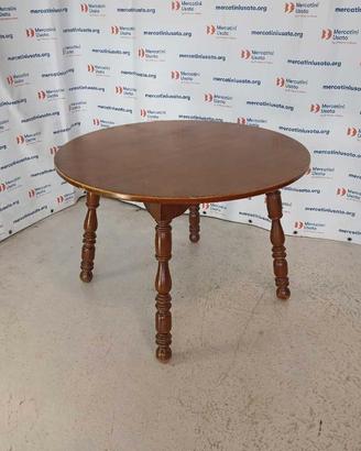 Tavolo Tondo Rustico per Shabby