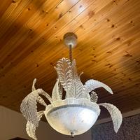 Lampadario Barovier anni 60 Murano Vintage