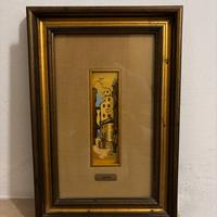 Quadro vintage Mida-Scorcio anni 70’