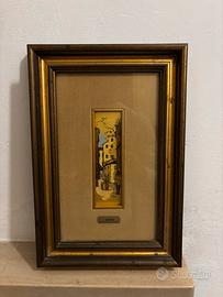 Quadro vintage Mida-Scorcio anni 70’