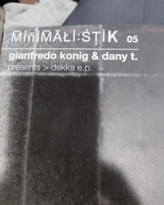 Vinile Techno: Gianfredo Konig & Dany T. 