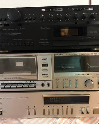 Amplificatore e sitonizzatore HiFi