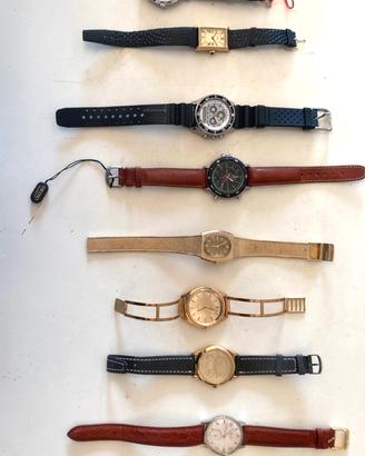 SET DI OROLOGI: LONGINES BULOVA OMEGA CITIZEN