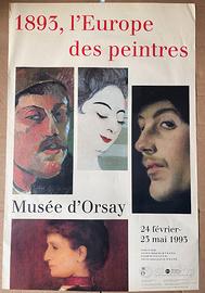 Manifesto Musée d'Orsay, 24 février-23 mai 1993