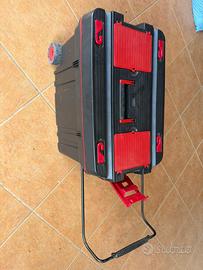 Cassetta portautensili con ruote e maniglia