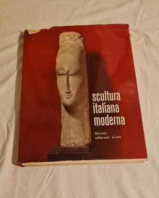 libro d'arte Scultura italiana moderna anno 1961