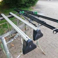Barre portatutto Opel corsa D più portabici 