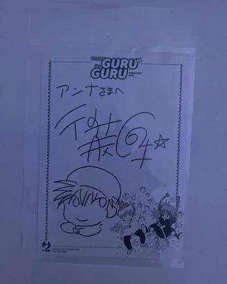 shikishi autografato