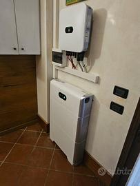 Kit fotovoltaico 10kw accumulo litio 6kw ad isola