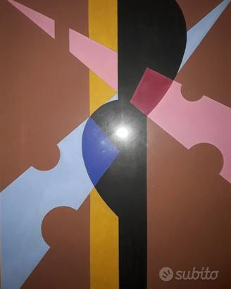 J.Leppien anni 70 astrattismo geometrico