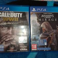 Assassin's Creed Mirage e call of duty ww2 