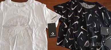 t shirt Nike  e converse bimba 